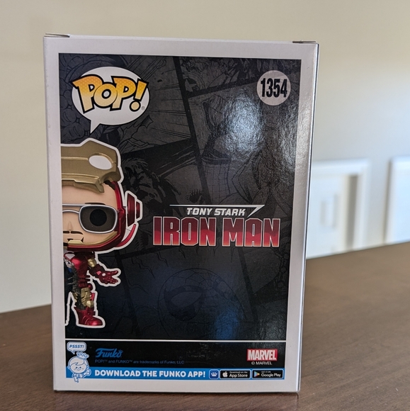 Funko Pop Tony Stark Entertainment Expo Exclusive C2E2 Marvel 1354 - Picture 3 of 7